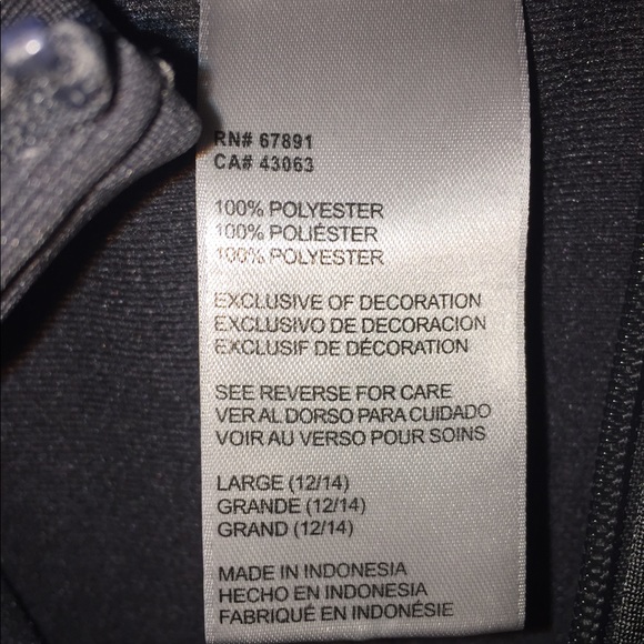 Umbro brand Youth light weight gray zip up jacket Size large - Picture 8 of 8